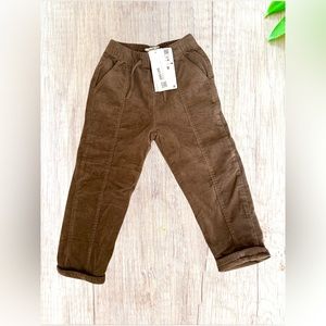 Zara boy pants brown